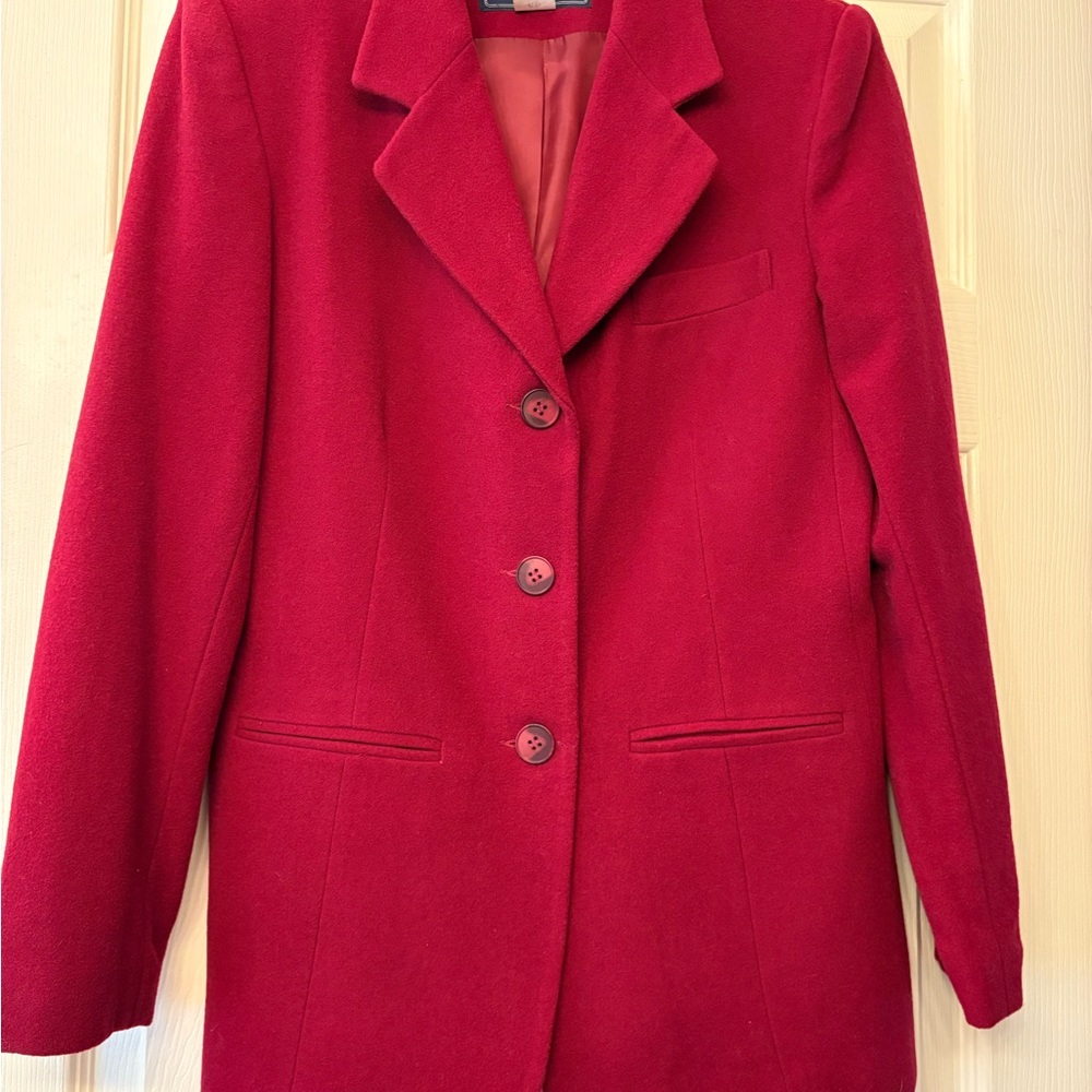 Norton McNaughton Vibrant Red Blazer